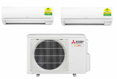 MITSUBISHI STARMEX SYSTEM 2 (9000BTU X 1, 20000BTU X 1)